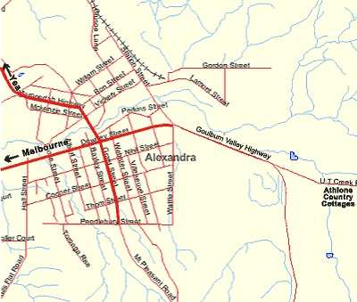 Goulburn Valley map