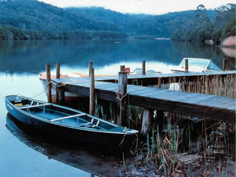 Canoe at Jetty