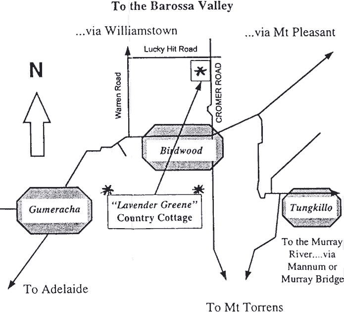 Birdwood Map