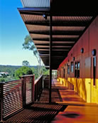 Veranda access to Guest Rooms