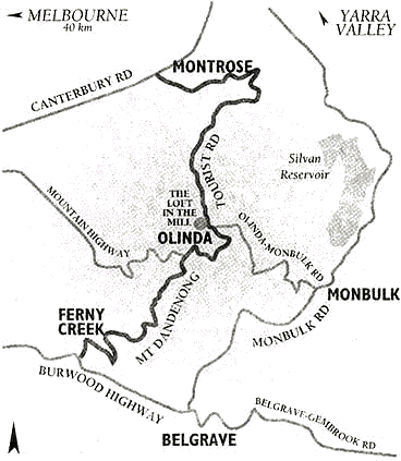 Map : Olinda