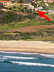 Beachfront Location