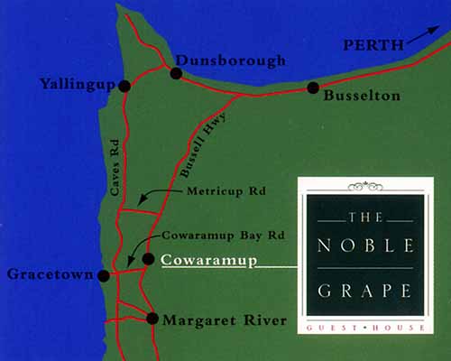 Map: Cowaramup