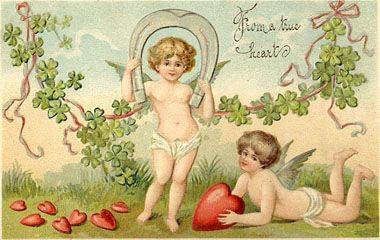 Victorian Valentine Card